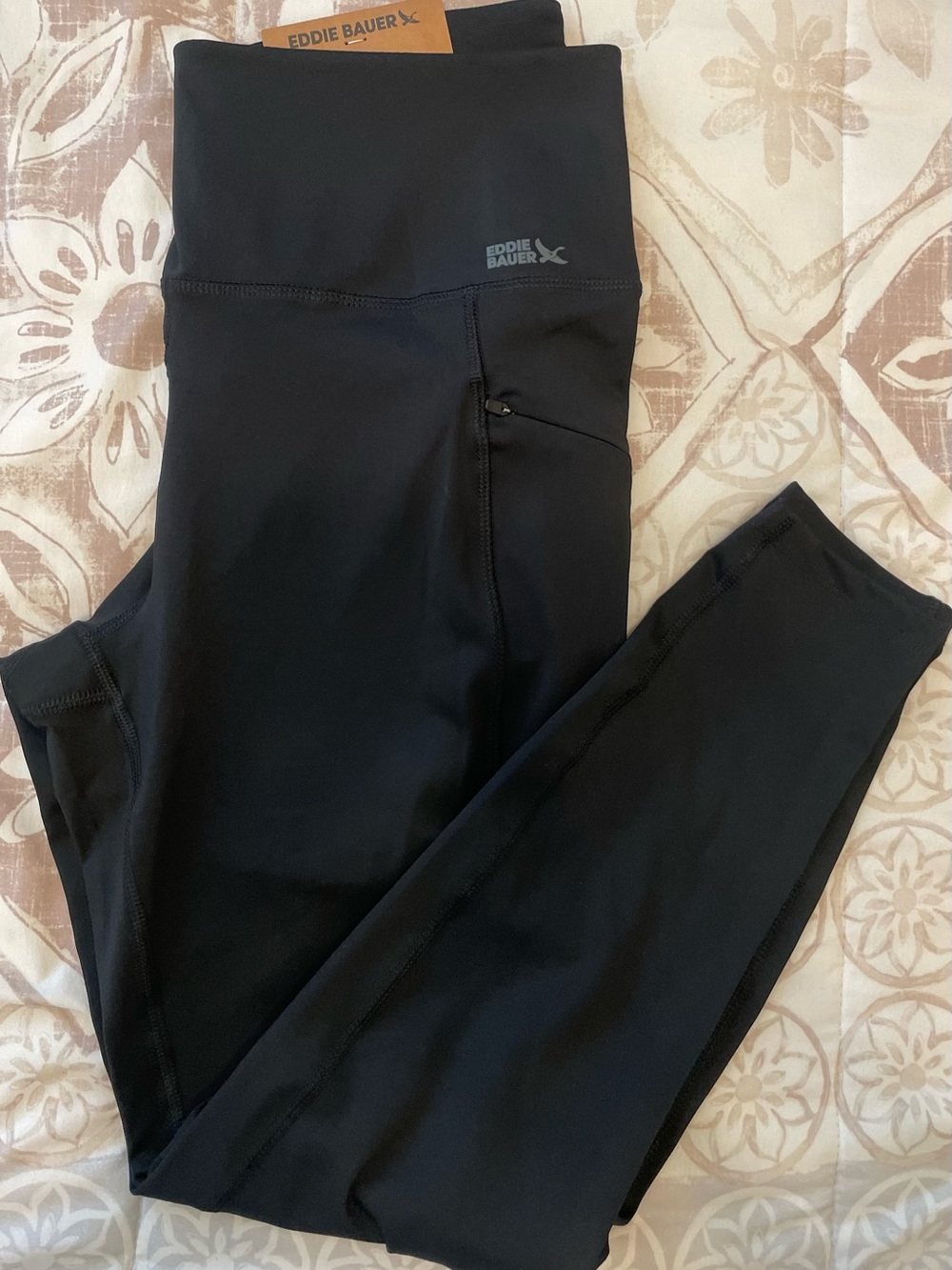 Eddie Bauer Women’s Trail Legging Black High-Rise Large NWT
